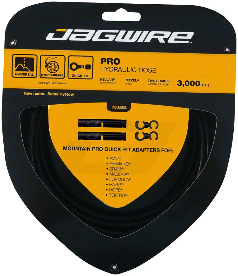 Jagwire Pro Hydraulic Disc Brake Hose Kit - 3000mm - Black