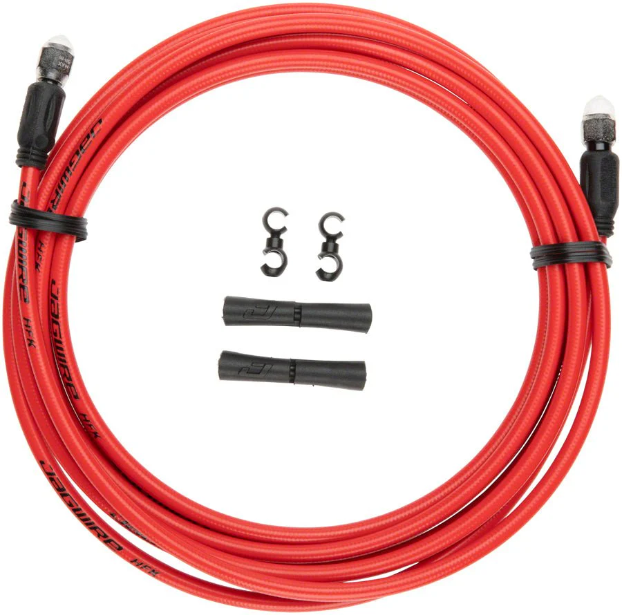 Jagwire Pro Hydraulic Disc Brake Hose Kit - 3000mm - Red - Image 2