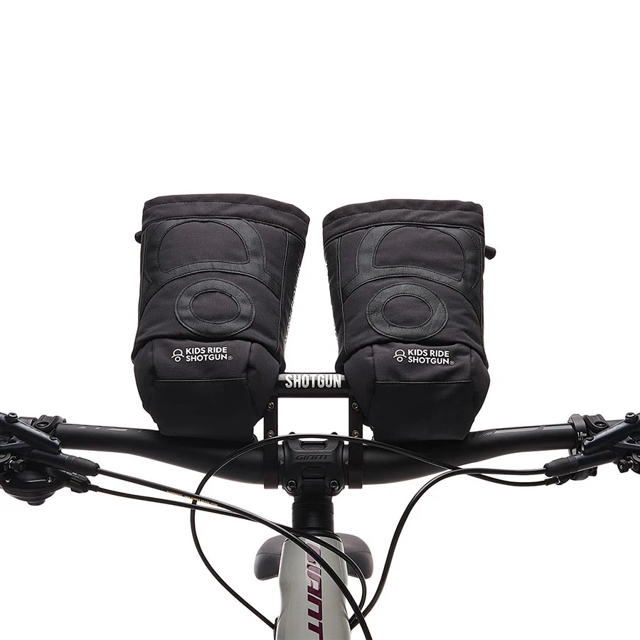 Kids Ride Shotgun Shotgun Pogies Black