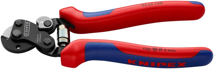 Knipex Wire Rope Shears - Burnished Forged Steel 6 1/4" - Image 2
