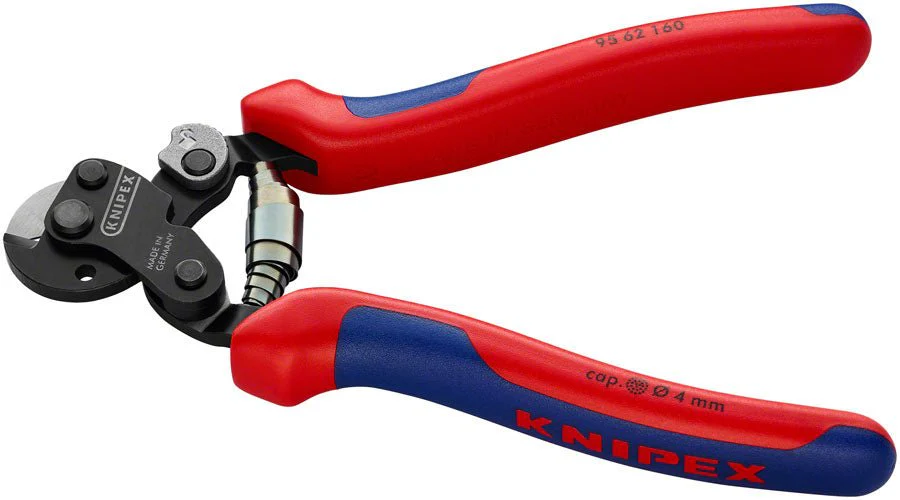 Knipex Wire Rope Shears - Burnished Forged Steel 6 1/4" - Image 3
