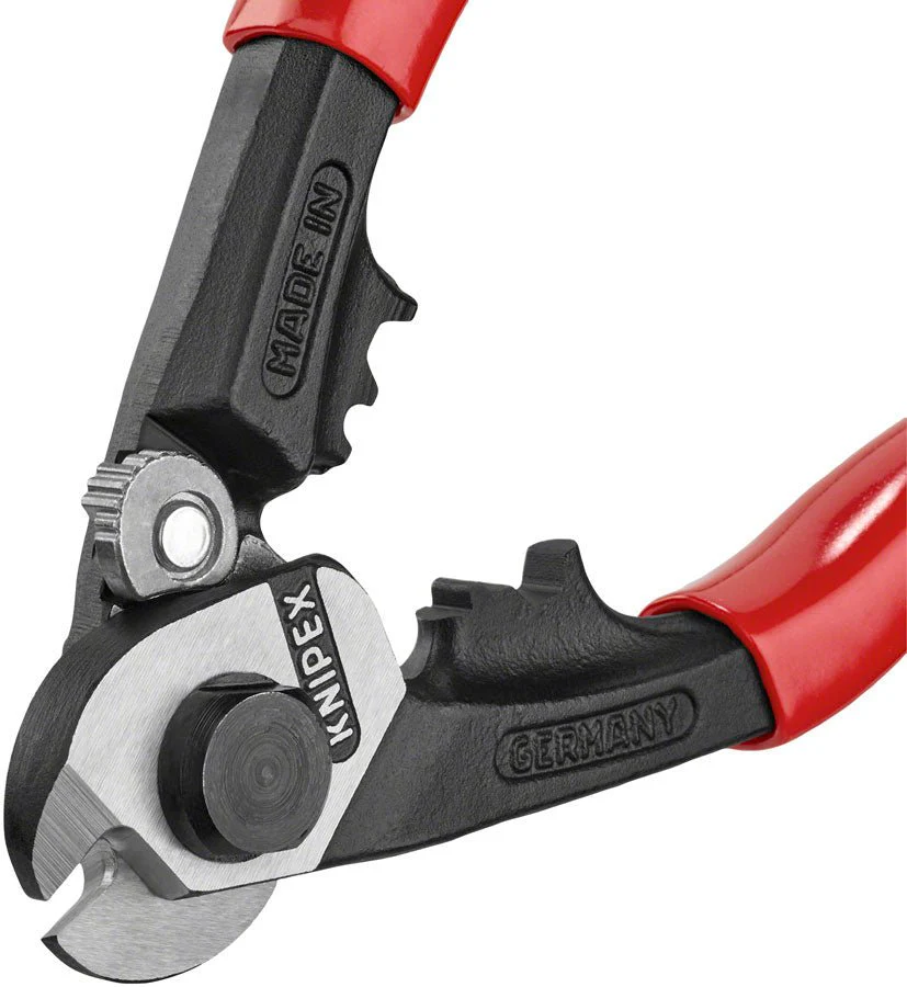 Knipex Wire Rope Shears - Polished Forged Steel 7 1/2" - Image 4