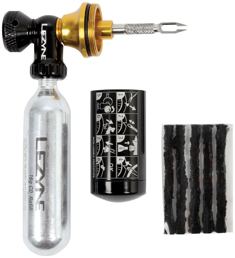 Lezyne CO2 Blaster Inflater and Tubeless Repair Kit with two 20g Cartridges - Image 3