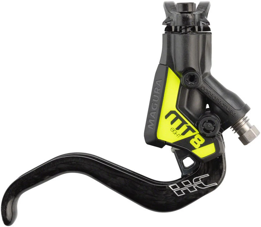 Magura MT8 SL Disc Brake Master Cylinder Assembly 1-Finger Carbolay Lever BLK - Image 2