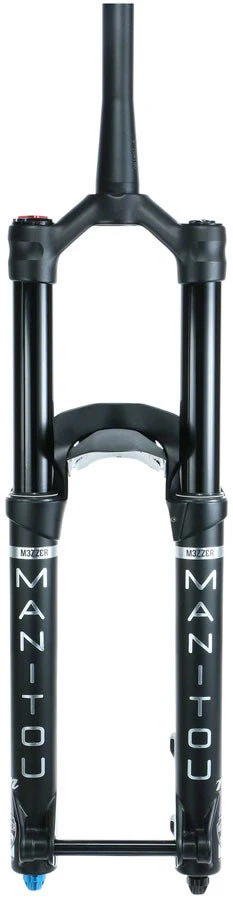 Manitou Mezzer Pro Suspension Fork - 27.5" - 180mm - 15x110mm - 37mm Offset - Black - Image 2