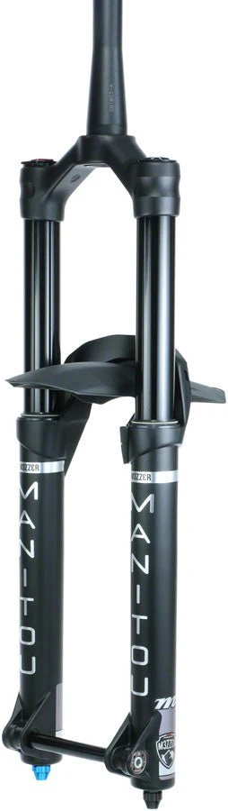 Manitou Mezzer Pro Suspension Fork - 27.5" - 180mm - 15x110mm - 44mm - Offset - Black - Image 2