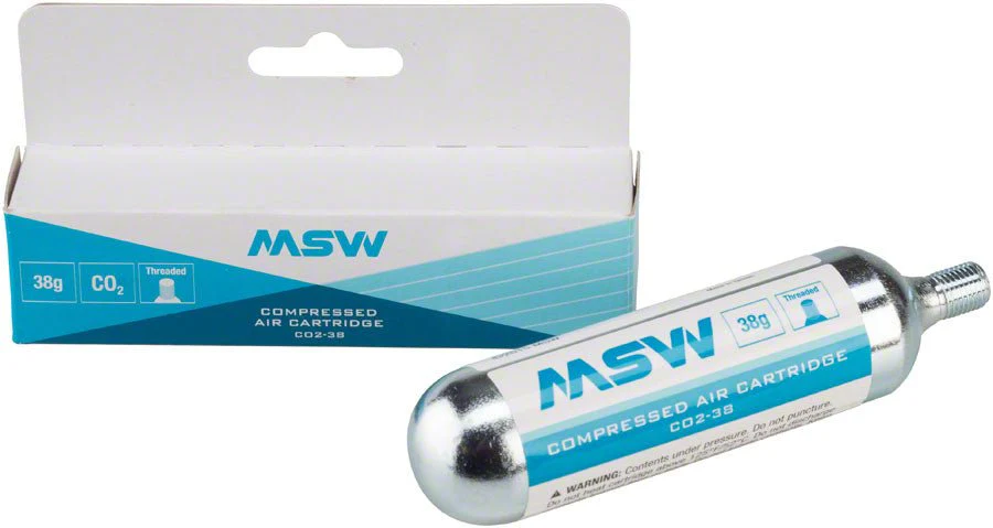 MSW CO2 Cartridge - Individual - 38g - Image 2