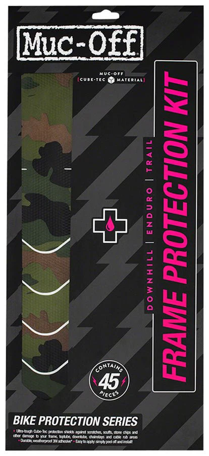 Muc-Off DH/Enduro/Trail Frame Protection Kit - 45-Piece Kit - Camo - Image 2