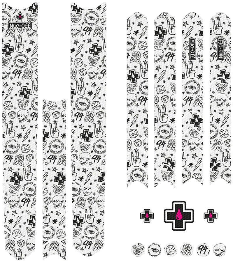Muc-Off DH/Enduro/Trail Frame Protection Kit - 45-Piece Kit - Punk