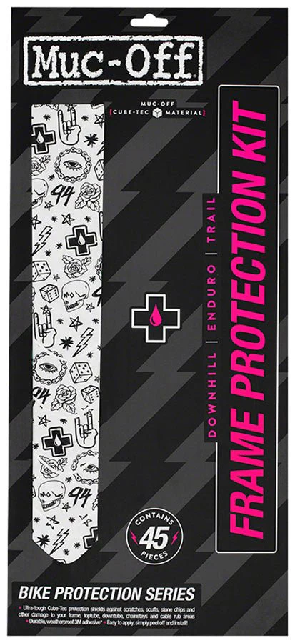 Muc-Off DH/Enduro/Trail Frame Protection Kit - 45-Piece Kit - Punk - Image 2