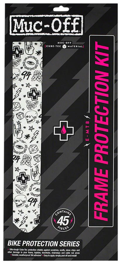 Muc-Off E-MTB Frame Protection Kit - 45-Piece Kit - Punk - Image 2