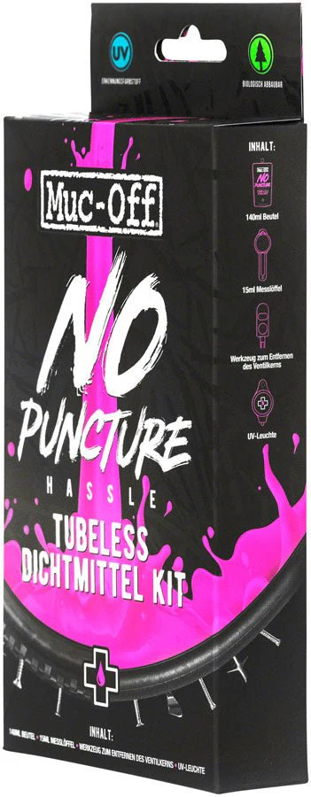 Muc-Off No Puncture Hassle Tubeless Tire Sealant - 140ml Kit - Image 2
