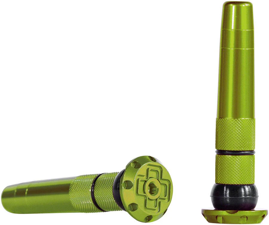 Muc-Off Stealth Tubeless Puncture Plugs Tire Repair Kit - Bar-End Mount - Green - Pair