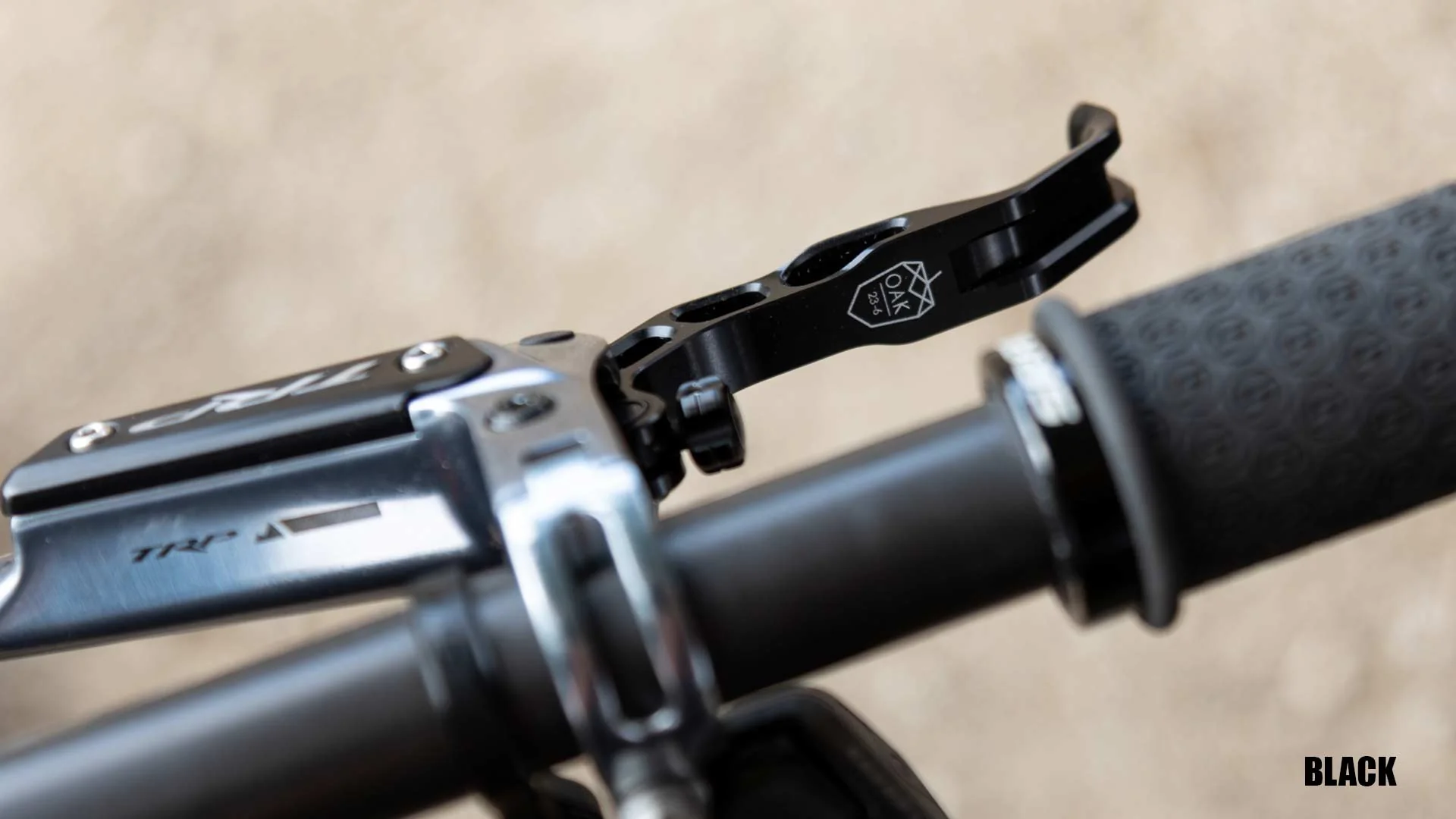Oak Components Brake Lever Blade - 2 Piece Kit- For TRP - Black - Image 3