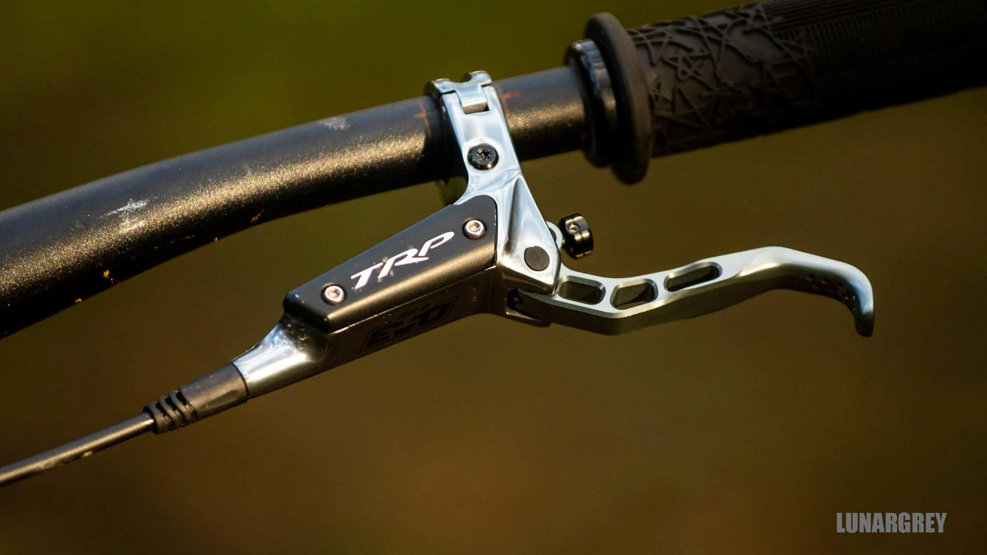 Oak Components Brake Lever Blade - 2 Piece Kit- For TRP - Gray - Image 2