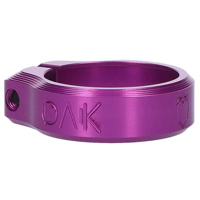 OAK Components Orbit Seatpost Clamp - 34.9mm Inner Diameter - Purple