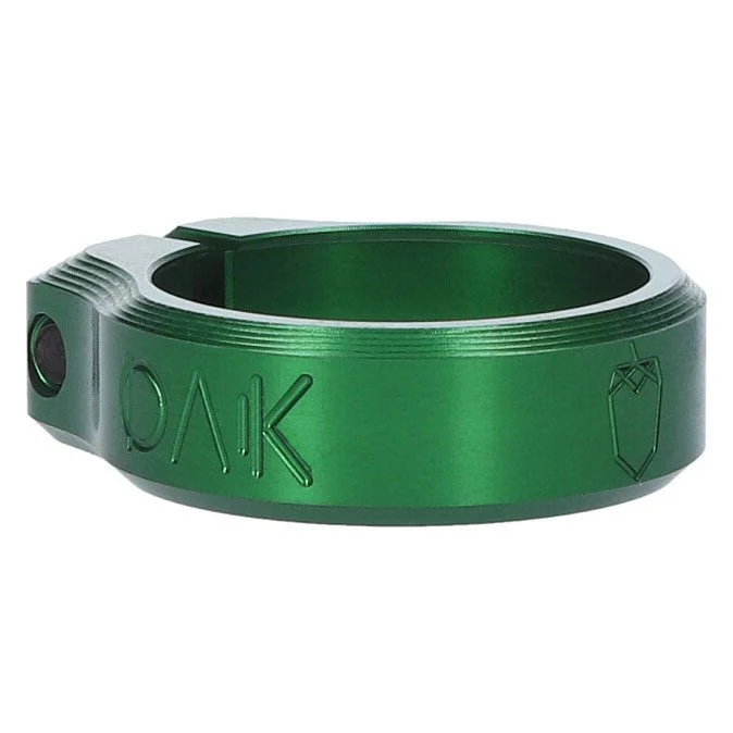 OAK Components Orbit Seatpost Clamp - 36.4mm Inner Diameter - Green
