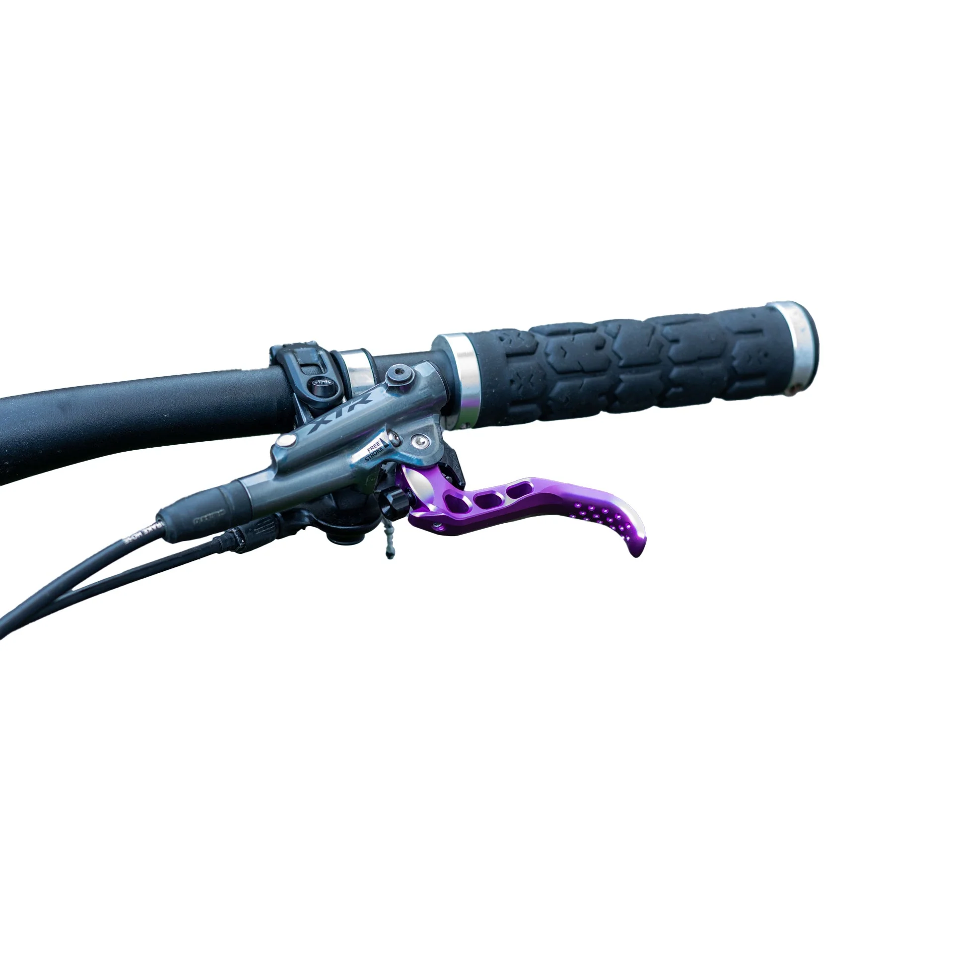 OAK Components SH Brake Lever Blade 2 Piece Kit - Shimano - Purple