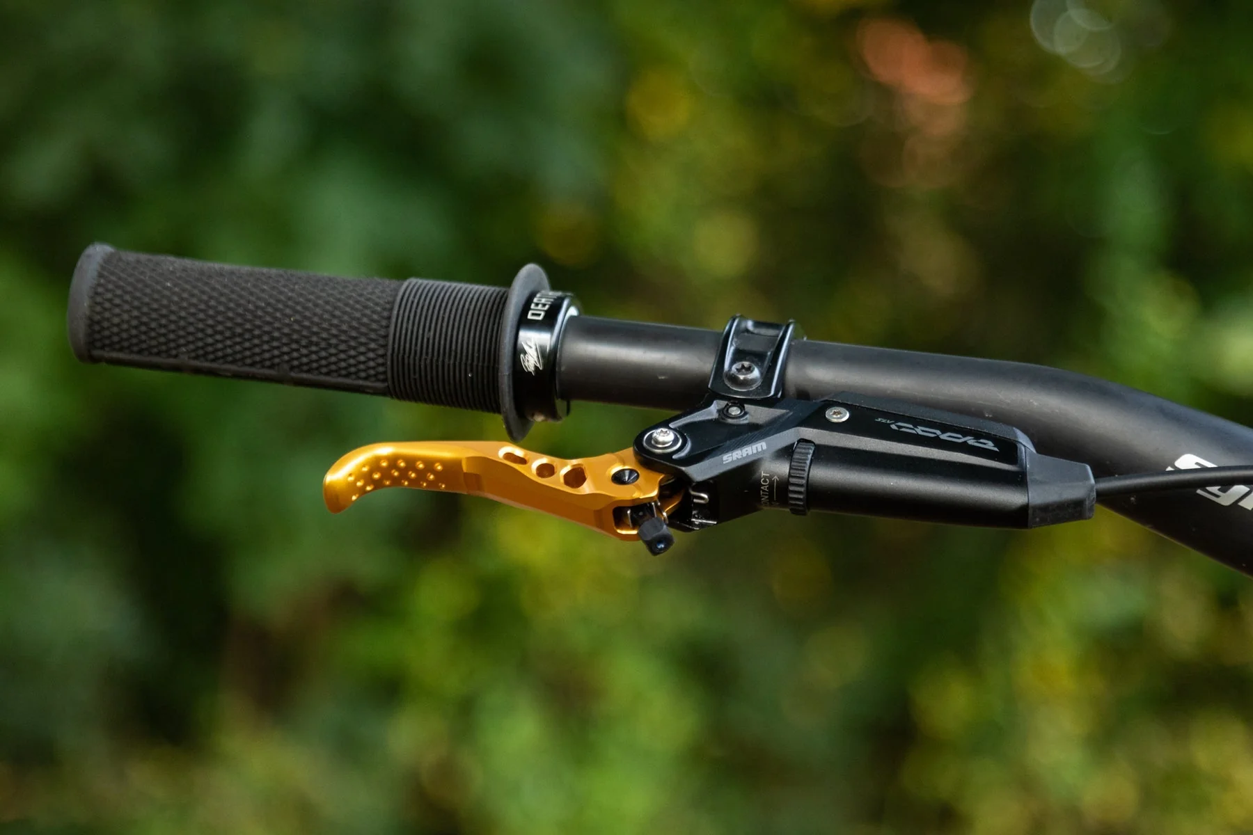 OAK Components SR Brake Lever Blade 2 Piece Kit - SRAM - Gold
