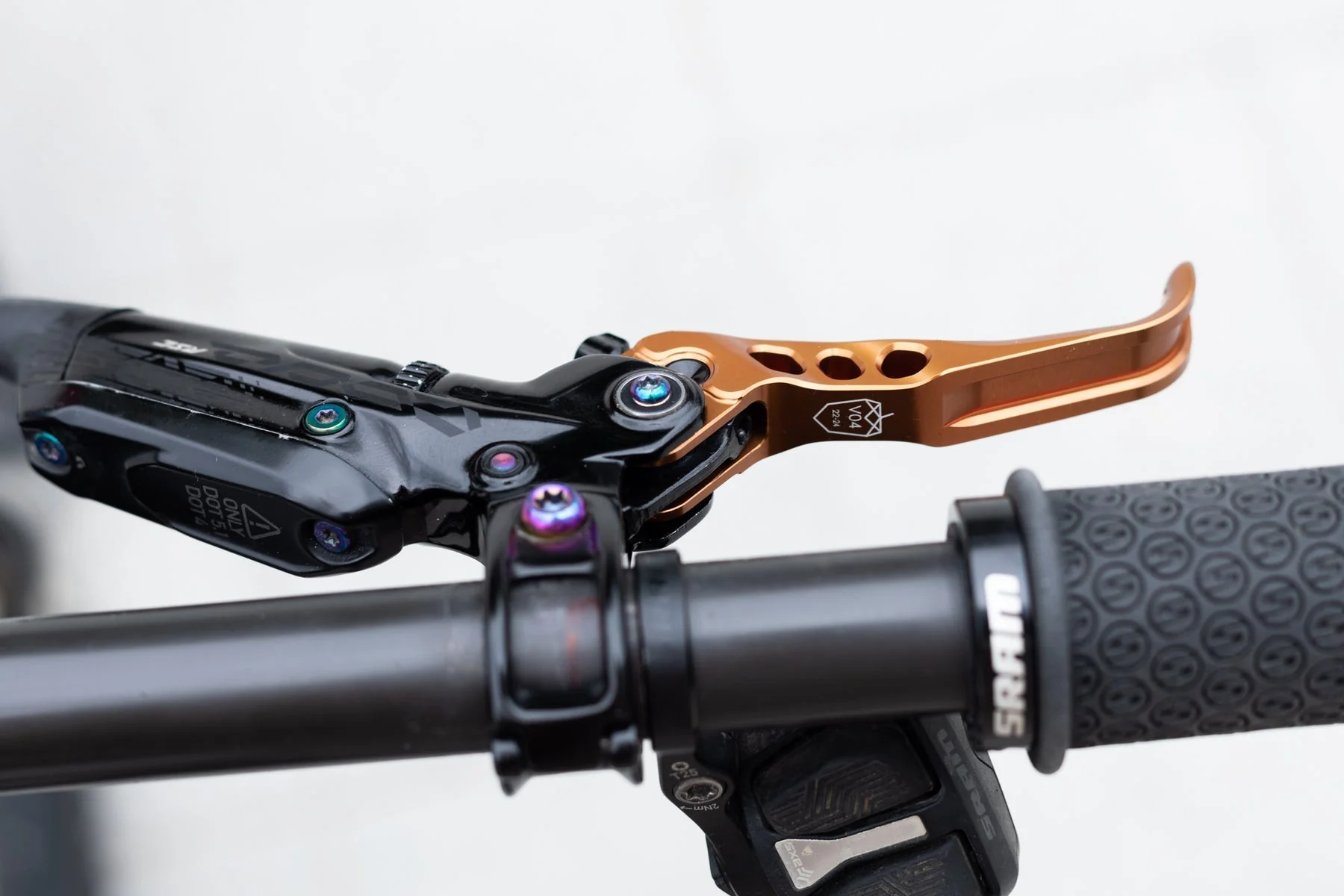 OAK Components SR Brake Lever Blade 2 Piece Kit - SRAM - Kashgold