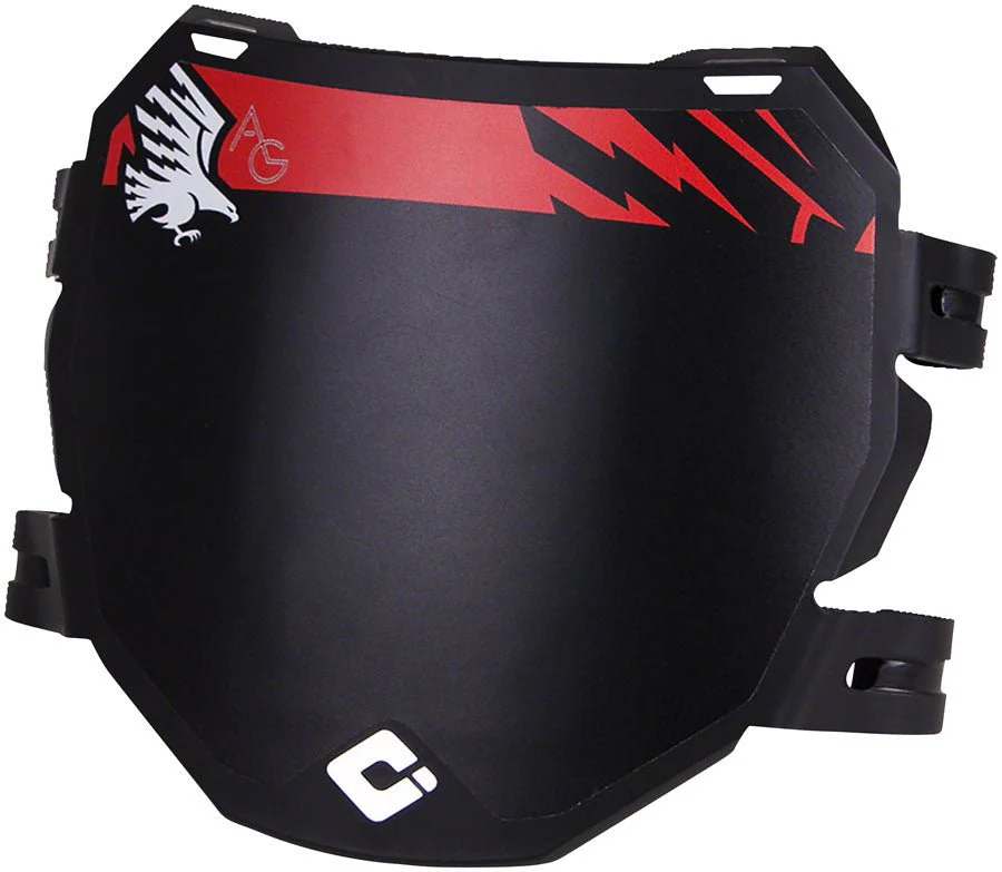 ODI DH Race Number Plate - Black - Image 2