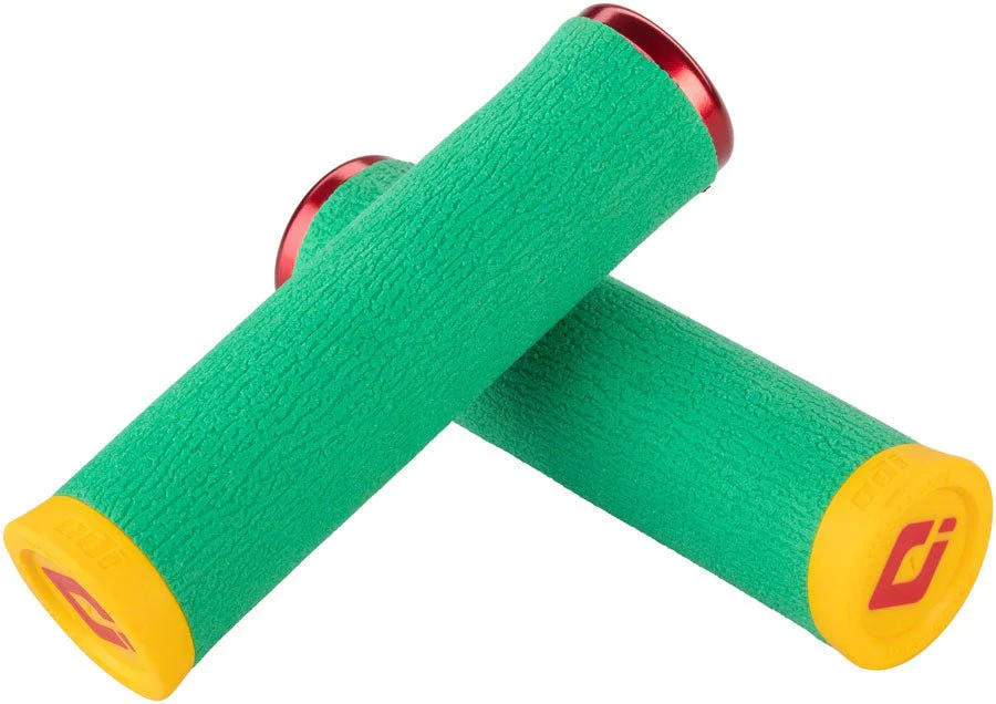 ODI Dread Lock Grips - Rasta Lock-On