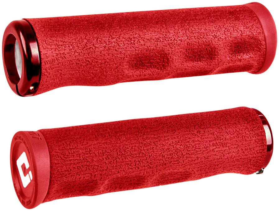 ODI Dread Lock Grips - Red Lock-On