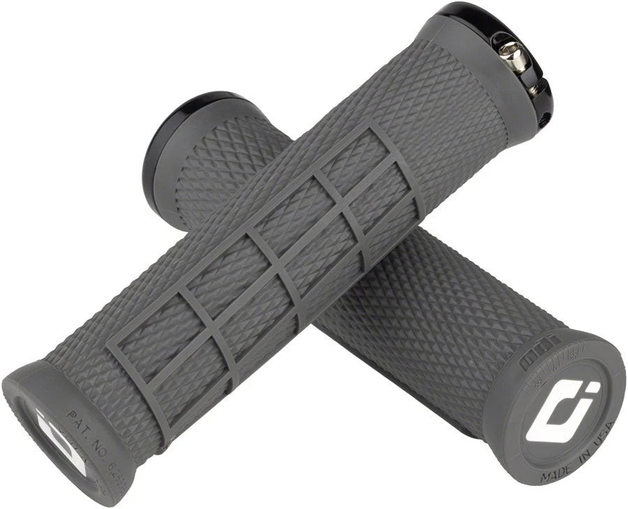 ODI Elite Flow Grips - Graphite Black