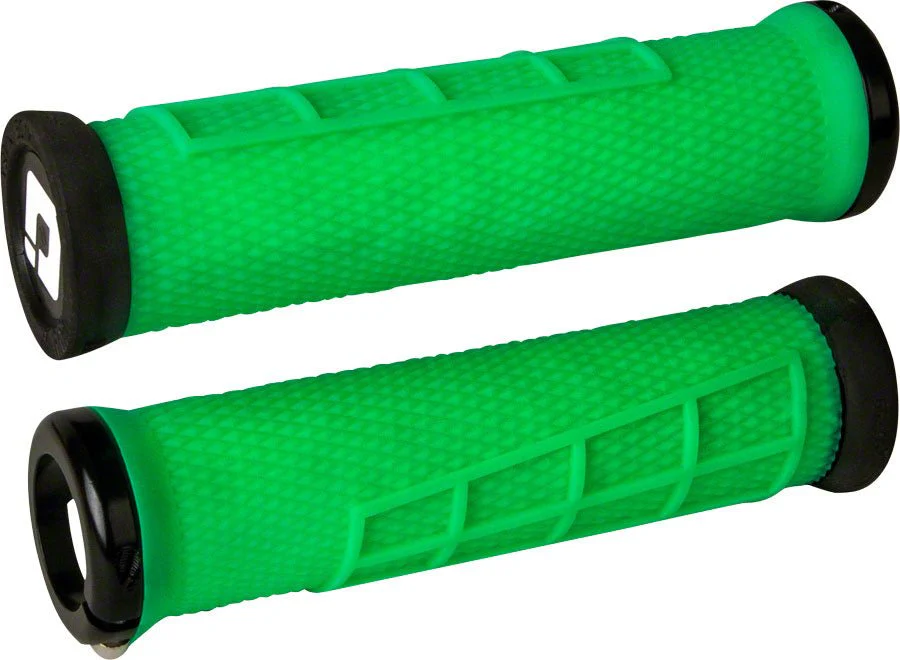 ODI Elite Flow Grips - Retro Green