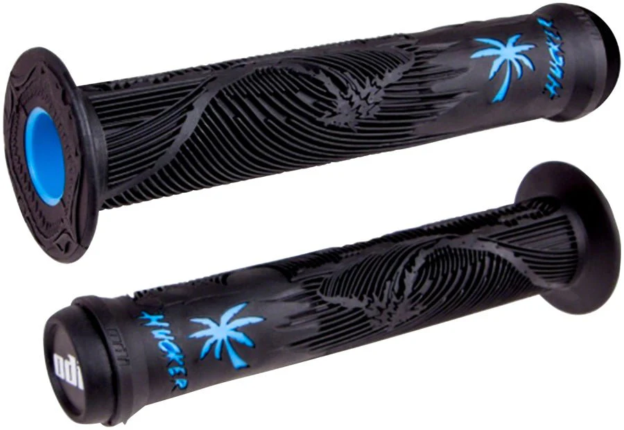 ODI Hucker Grips - Black/Blue