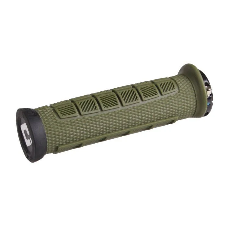 ODI Elite Pro Grips MTB Bonus Pack - Army Green