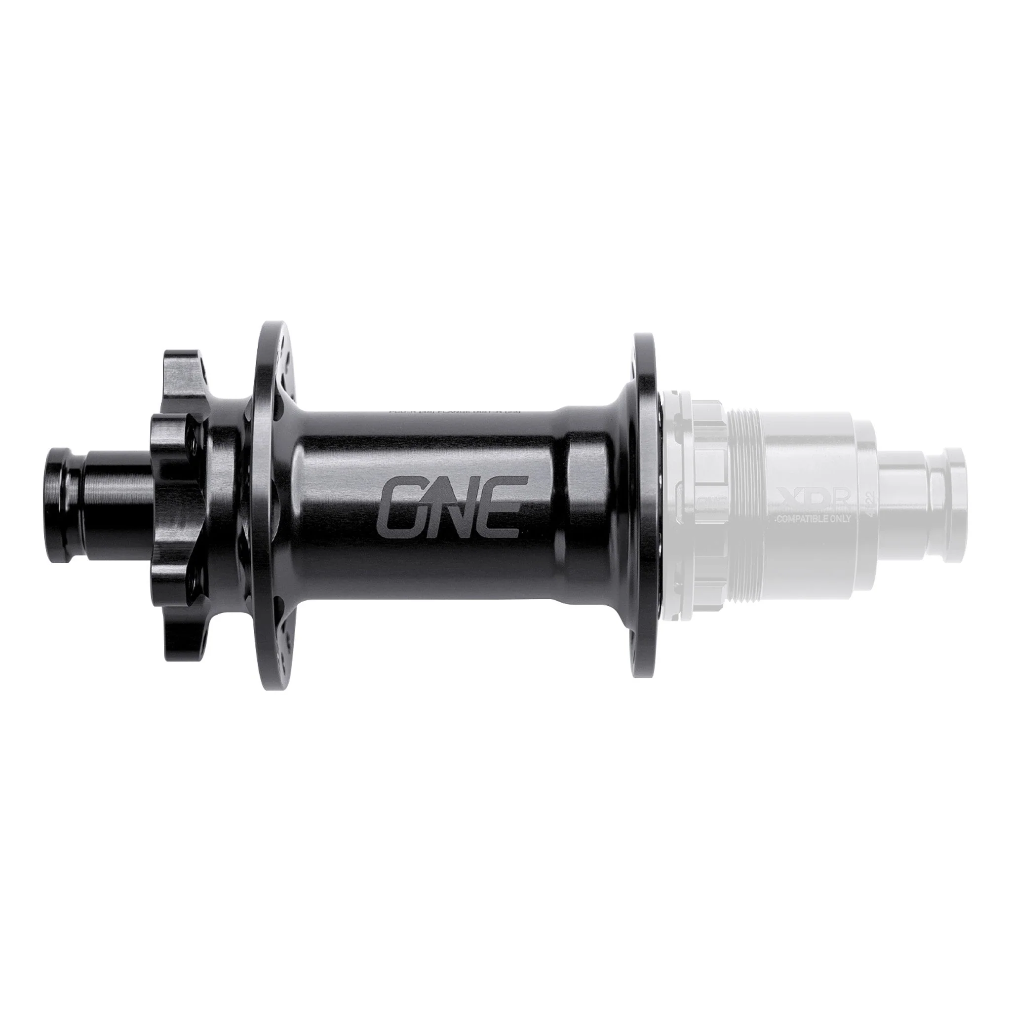 OneUp Components Rear Hub - 12x148mm - 6-Bolt - 28h - Black (No Freehub)