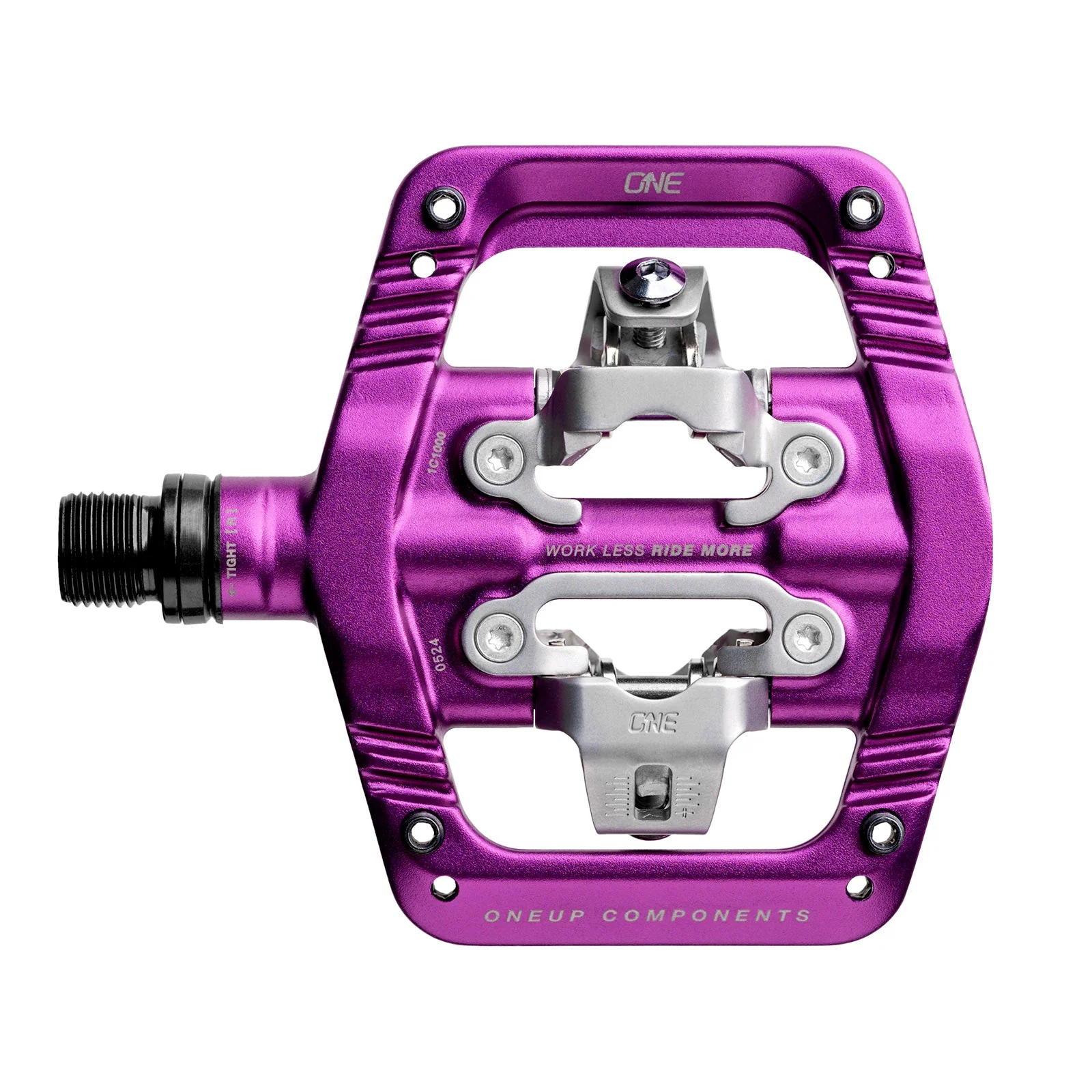 OneUp Components Clip Pedals - Purple - Image 5