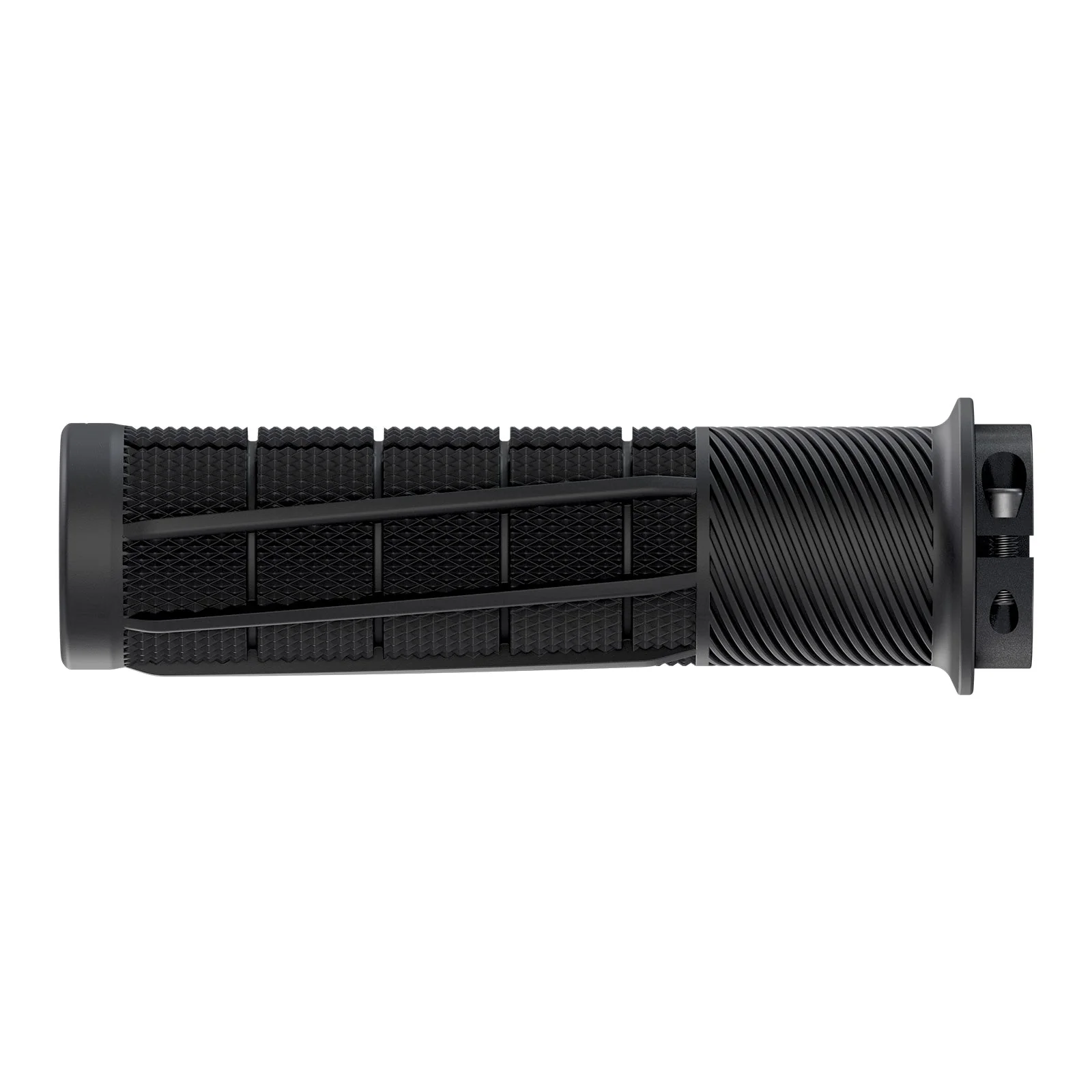 OneUp Components Thick Lock-On Grips - Black - Image 4