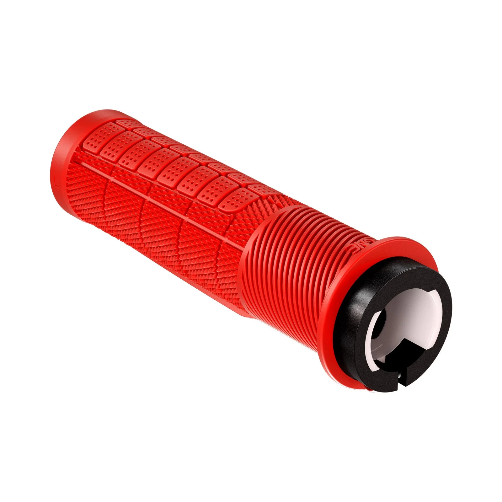 OneUp Components Thick Lock-On Grips - Red - Image 2