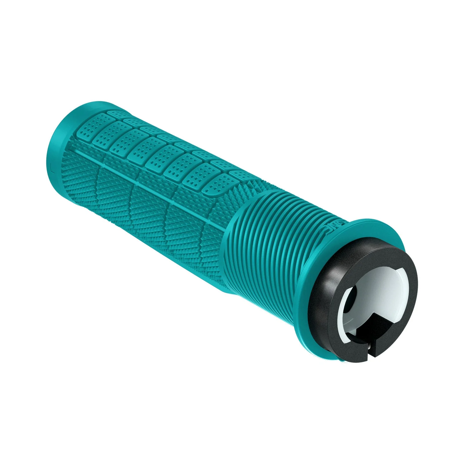 OneUp Components Thick Lock-On Grips - Turquoise - Image 2