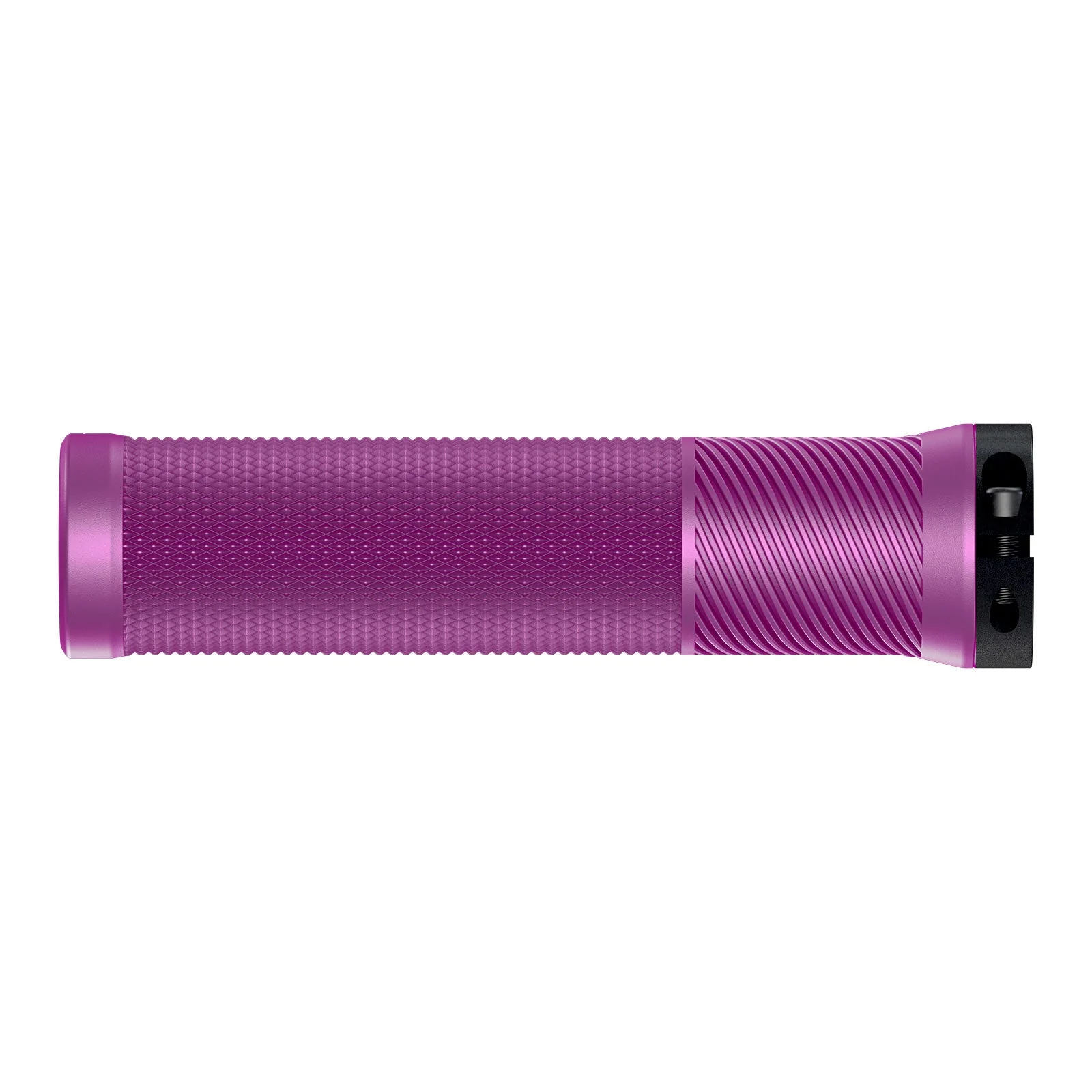 OneUp Components Thin Lock-On Grips - Purple - Image 4