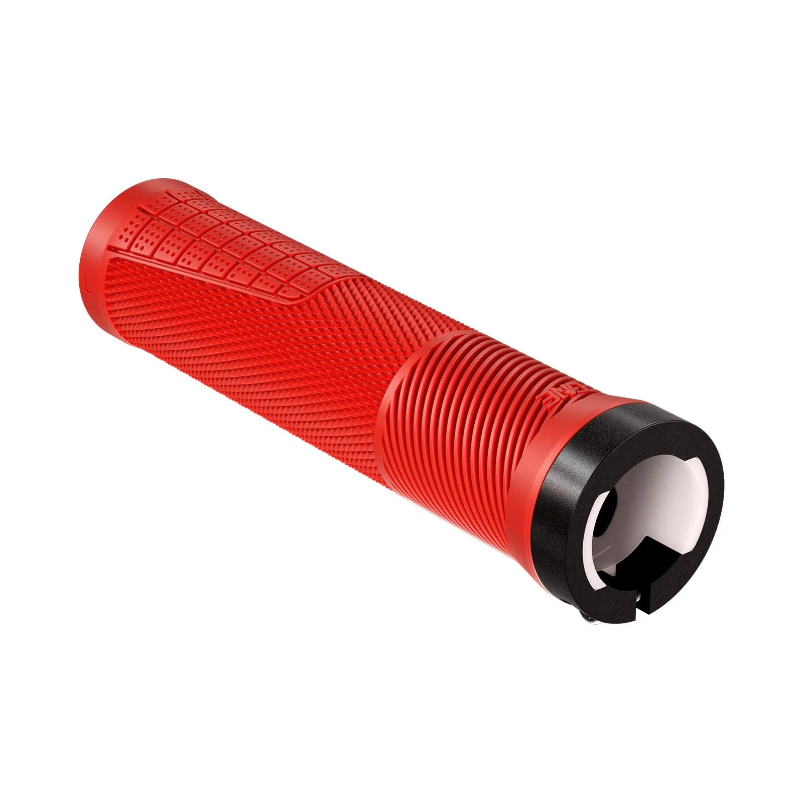 OneUp Components Thin Lock-On Grips - Red - Image 2