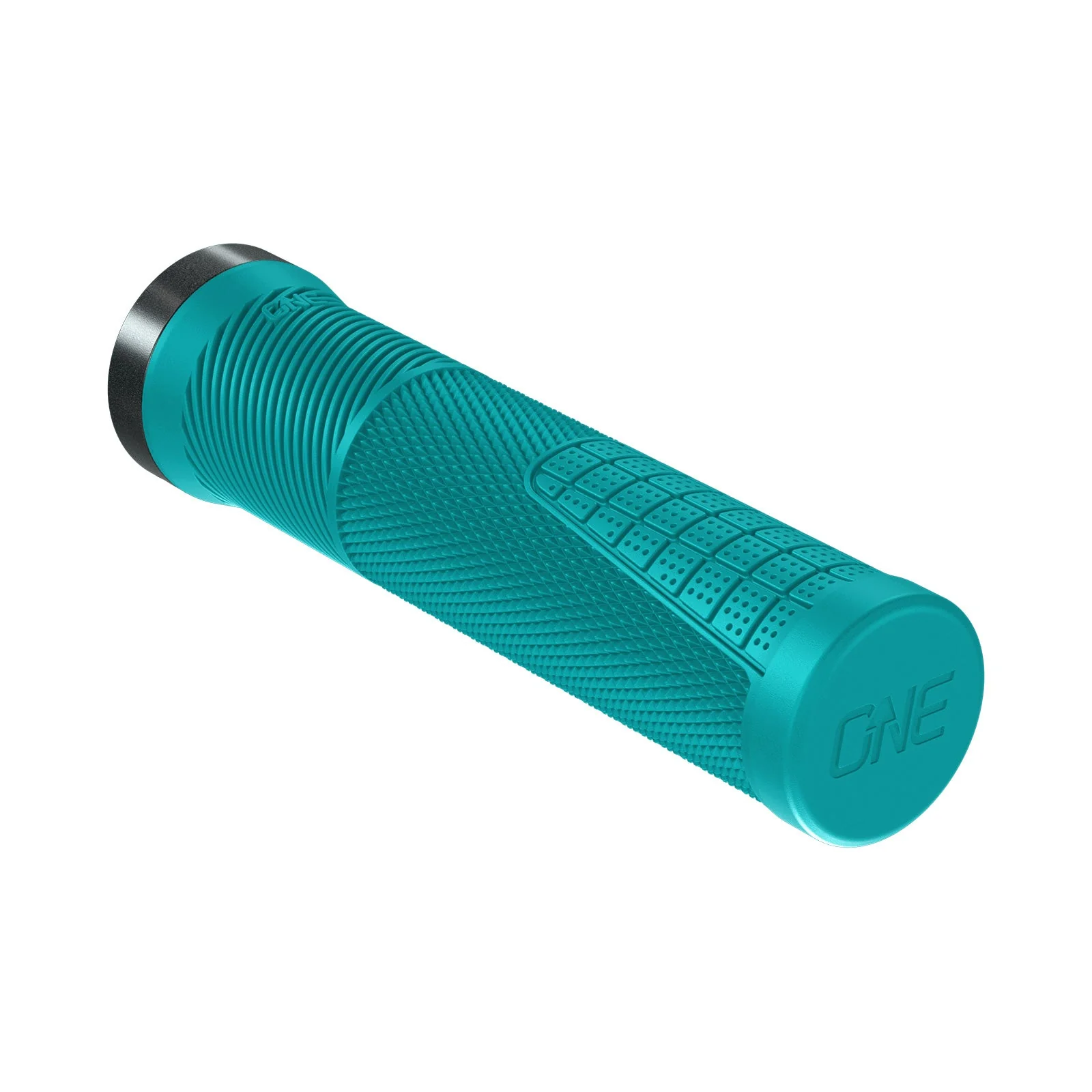 OneUp Components Thin Lock-On Grips - Turquoise