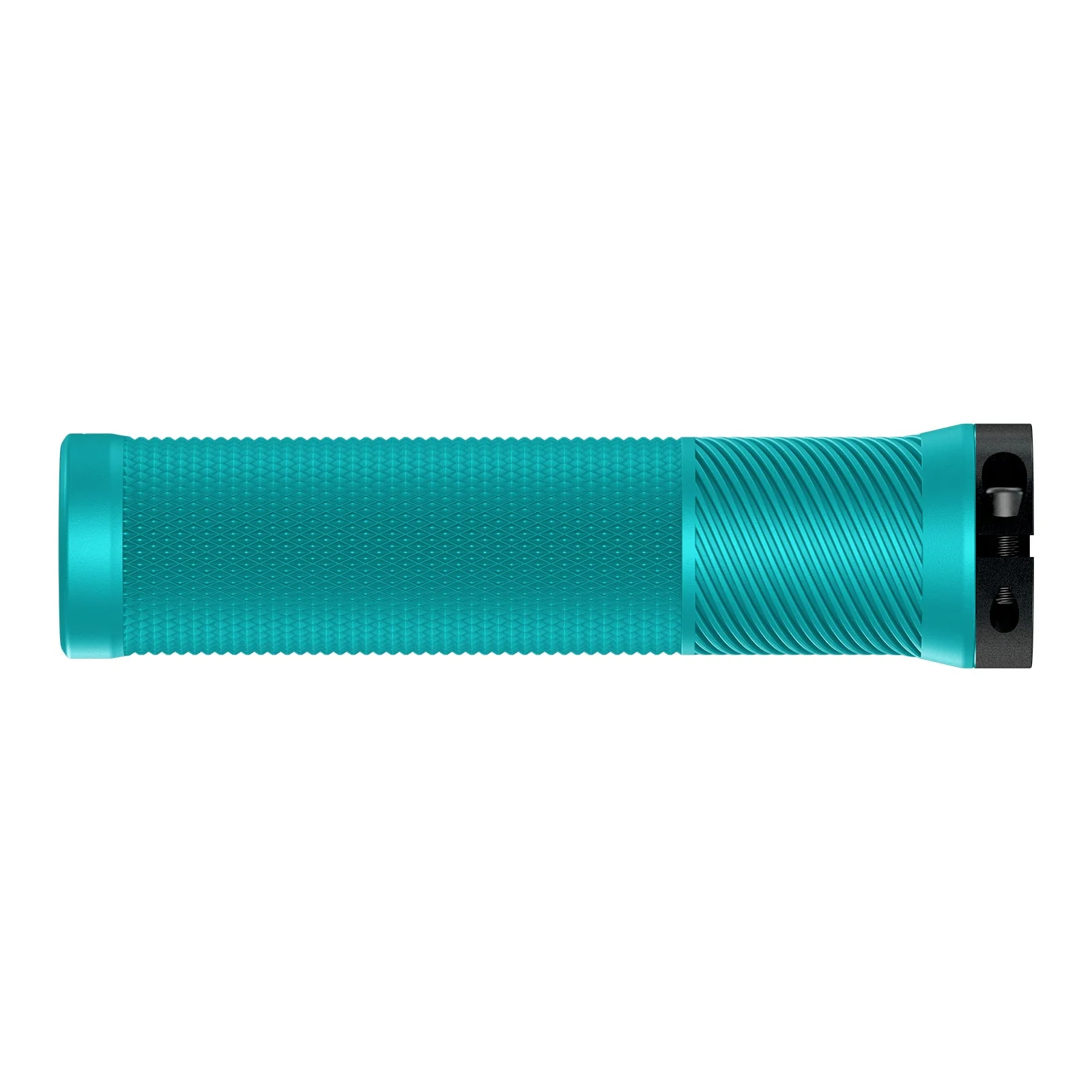 OneUp Components Thin Lock-On Grips - Turquoise - Image 4