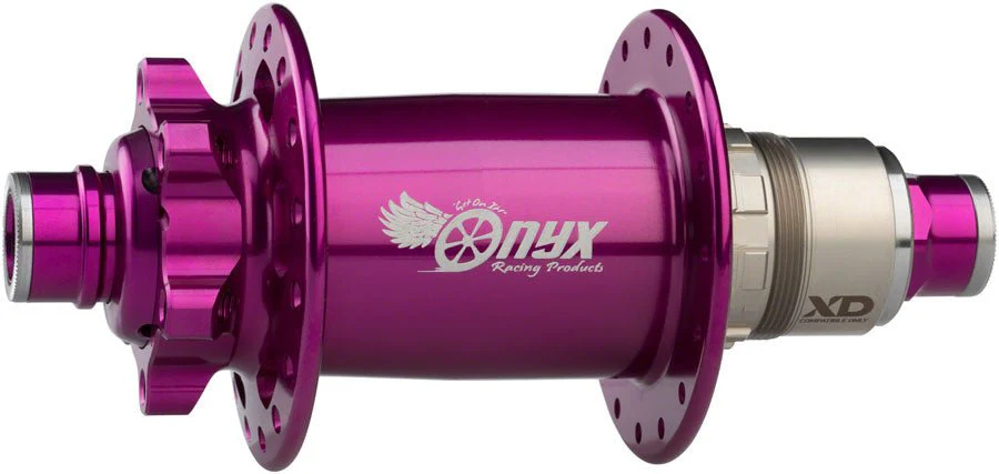 Onyx MTB Rear Hub - 12 x 148mm 6-Bolt XD Purple 32H