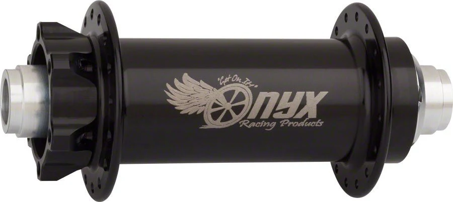 ONYX Racing Products Fat Bike Front Hub - 15 x 150mm 6-Bolt Black 32h