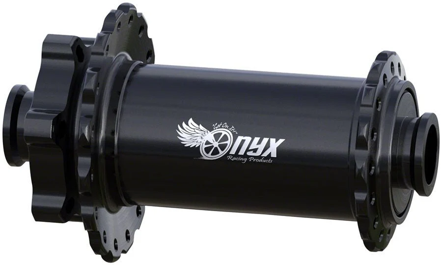 Onyx Vesper Front Hub - 32h - 15x110mm 6-Bolt - Black