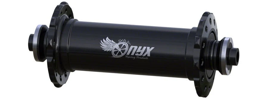 Onyx Vesper Front Hub - 24h - QRx100mm - Black