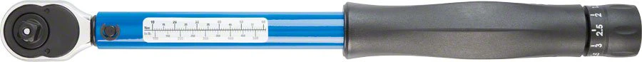 Park Tool TW-6.2 3/8" Ratcheting Click-Type Torque Wrench - 10-60 Nm Range