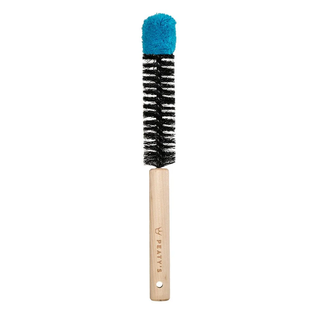 Peatys Cylindrical Detailer Brush - Beech Wood