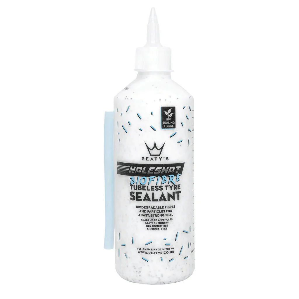 Peatys Holeshot BioFibre Tubeless Tire Sealant - 500ml Bottle
