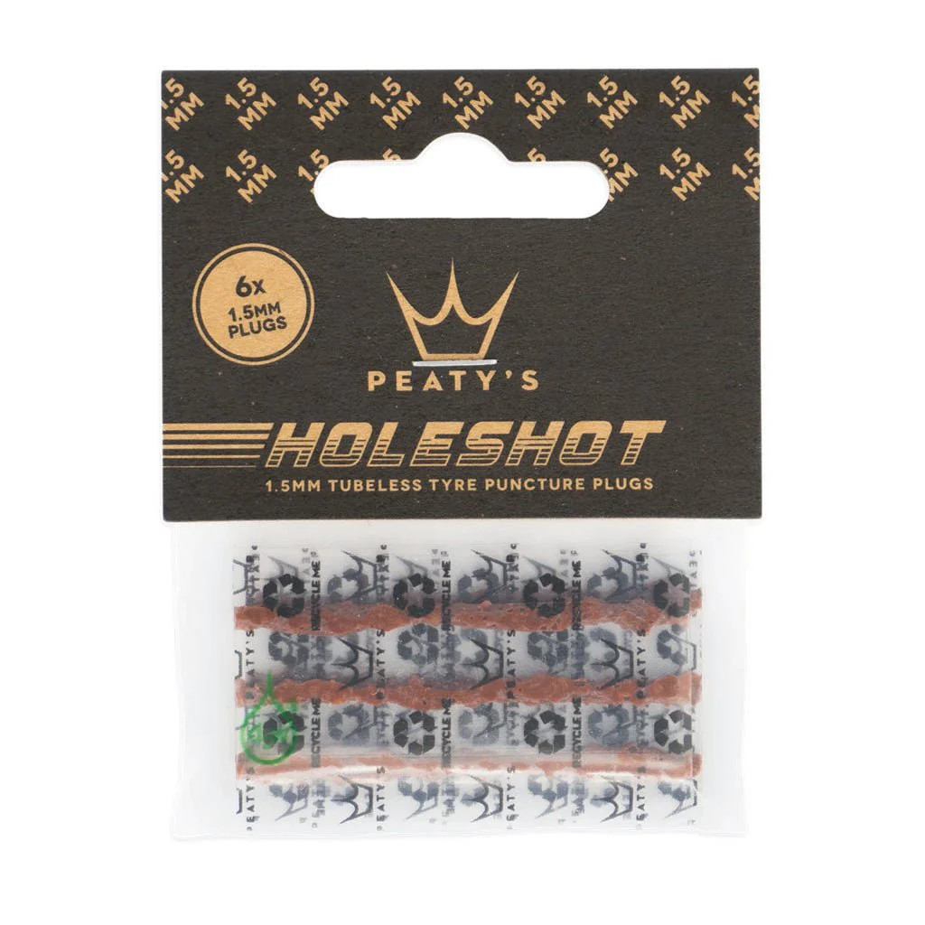 Peatys Tubeless Puncture Plugger Refill - 1.5mm - 6 Pack