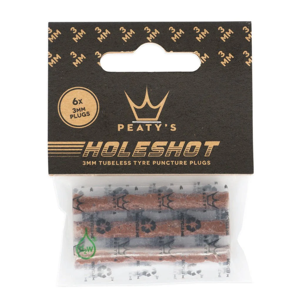 Peatys Tubeless Puncture Plugger Refill - 3mm - 6 Pack