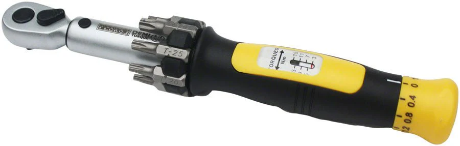 Pedros Demi Torque Wrench II + Bit Set - 3-15Nm - Image 3